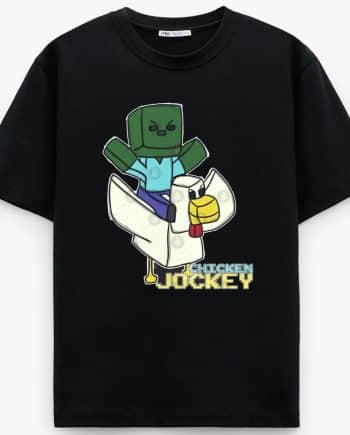 Chicken Jockey - Minecraft T-Shirt