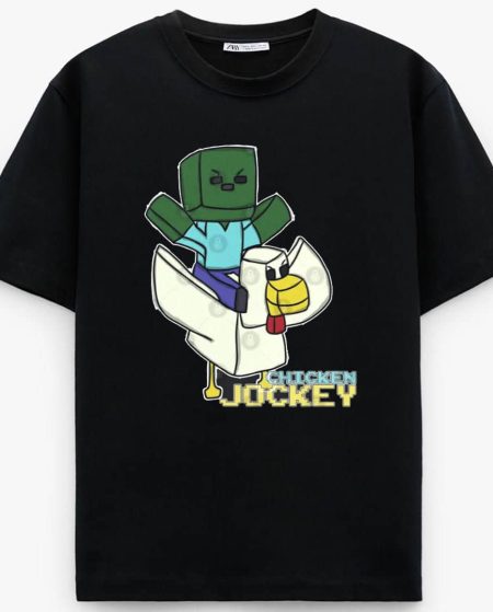 Chicken Jockey - Minecraft T-Shirt
