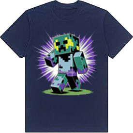 Creeper Voxel Explosion Tee Oversized T-Shirt