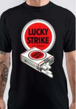 Lucky Strike Half Sleeve T-Shirt