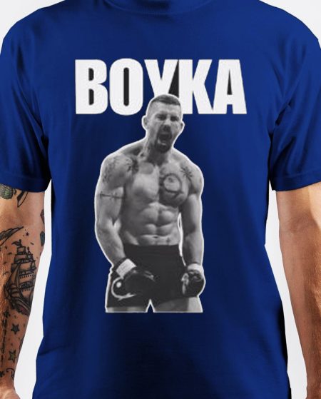 Yuri Boyka Navy Blue T-Shirt