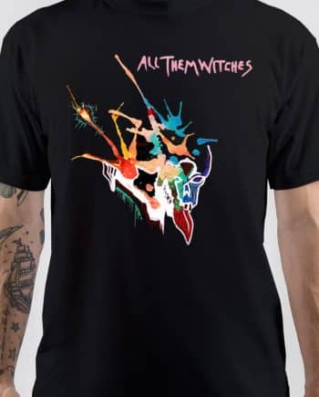 All Them Witches ATW Colorful Skull T-Shirt
