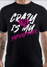 Men's Black AJ Lee Love Bites Back T-Shirt T-Shirt