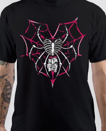 Aj Lee Spider Heart T-Shirt