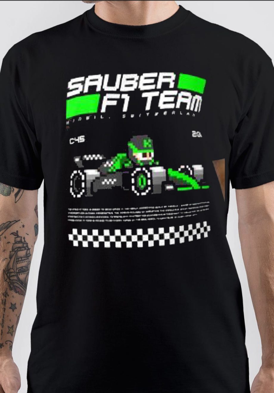 Stake Kick Sauber F1 Team Essential T-Shirt