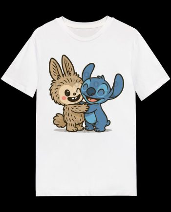 Labubu and Stitch T-Shirt