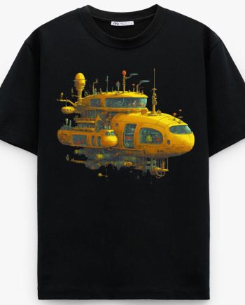 Steampunk Yellow Submarine T-Shirt
