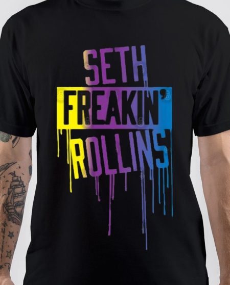 Seth 'Freakin' Rollins Drip T-Shirt