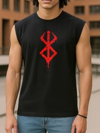 Berserk Symbol Sleeveless T-Shirt
