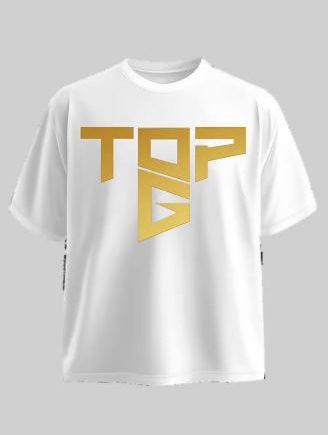 TOP G WHITE T-SHIRT