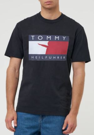 Tommy Heilfuhrer Black T-Shirt