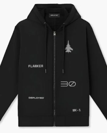 Flanker-30 Deployed Zipper Hoodie