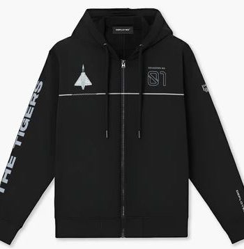 The Tigers Sqdn Zipper Hoodie