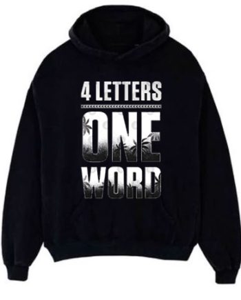 Jey Uso 4 Letters One Word Hoodie