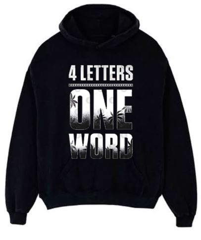Jey Uso 4 Letters One Word Hoodie