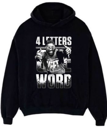 Jey Uso Four Letters One Word Hoodie