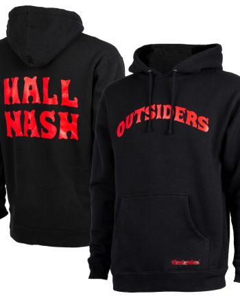 Contenders Clothing Black The Outsiders Logo Pullover Hoodie