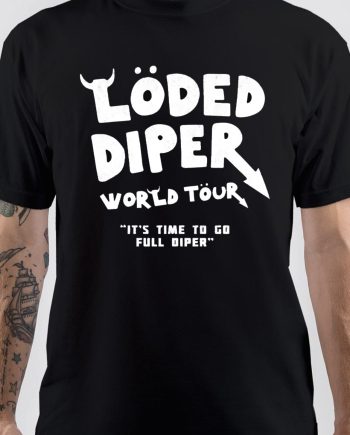 Loded Diper World Tour -T-Shirt