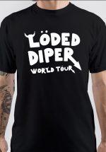 Loded Diper World Tour - vintage logo T-Shirt