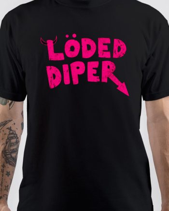 Loded Diper Pink T-Shirt