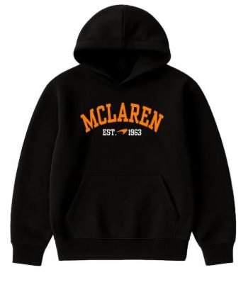 McLaren Black Hoodie