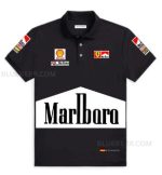 F1 x Marlboro Black Polo T-Shirt