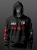 Ducati Factory Racing Inspired Black Hoodie