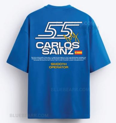 Carlos Sainz Oversized T-Shirt - Image 2