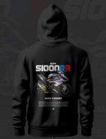 BMW S1000RR ART Inspired Black Hoodie