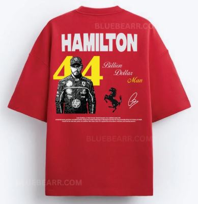 Lewis Hamilton Oversized T-Shirt - Image 2
