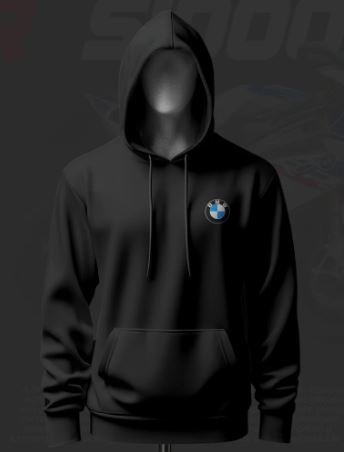 BMW S1000RR ART Inspired Black Hoodie - Image 3