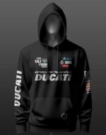 Ducati Gresini Racing Inspired Black Hoodie