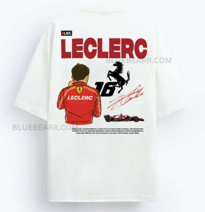 Charles Leclerc Oversized T-Shirt - Image 2