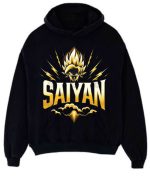 Goku Saiyan Black Hoodie