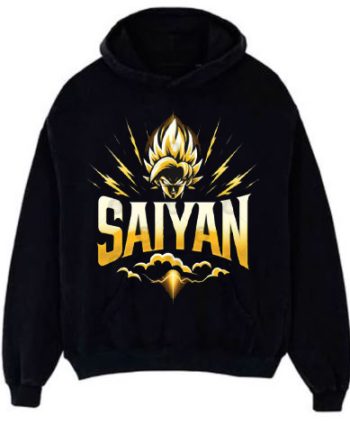 Goku Saiyan Black Hoodie
