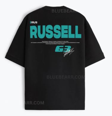 George Russell Oversized T-Shirt - Image 2