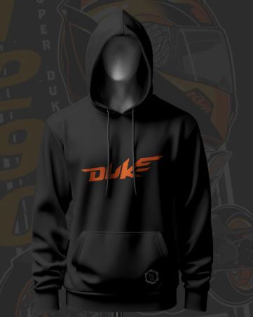 KTM Born to Ride Inspired Black Hoodie