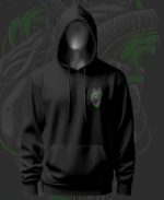 Kawasaki ART Inspired Black Hoodie