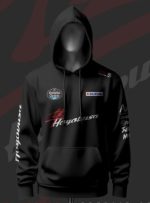 Suzuki Hayabusa Inspired Black Hoodie