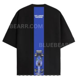 Williams Racing Track Oversized T-Shirt - Image 2