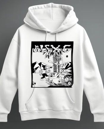 Slipknot White Hoodie