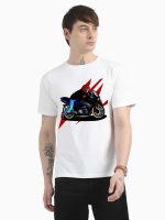Vector Motorcycle White T-Shirt
