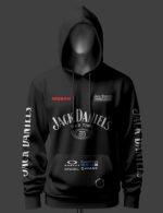 Nissan + Jack Daniel’s Inspired Black Hoodie