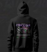 Kawasaki Trickstar ART Black Hoodie
