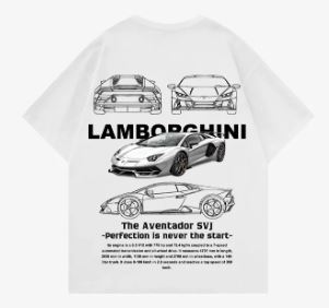 Lamborghini Oversized T-Shirt - Image 2