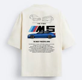 BMW M5 Oversized T-Shirt - Image 2
