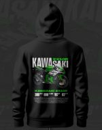 Kawasaki ZX-10R ART Inspired Black Hoodie