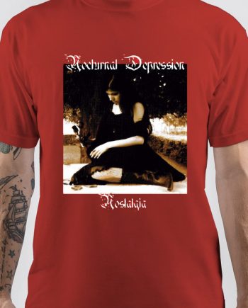 Nocturnal Depression Red T-Shirt