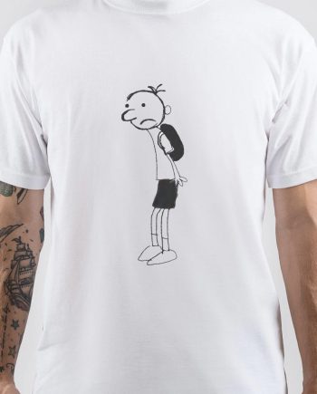 Diary Of A Wimpy Kid White T-Shirt