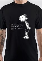 Diary Of A Wimpy Kid Black T-Shirt